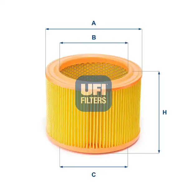 UFI 2727100 | Hava Filtresi Berlingo 96 P 306 98 01 Partner 96 Xsara 97 00 1 8d 1 9d