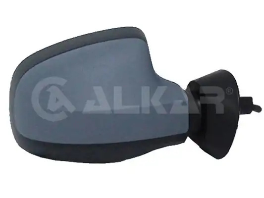 ALKAR 6138594 | Dış Dikiz Aynası Sağ Mekanik Astarlı Yuvarlak Ayak Dacia Sandero 2008-2013