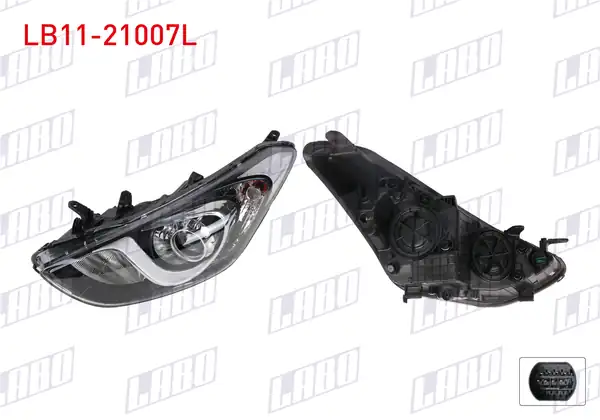 LABO LB11-21007L | Far Sol Elektrikli Motorlu Hyundai İ30 13 15