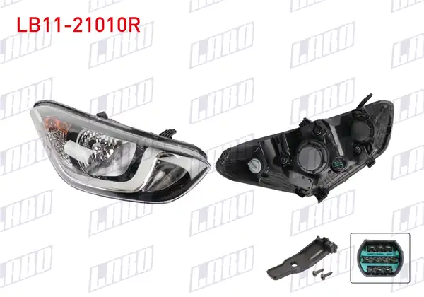 LABO LB11-21010R | Far Sağ Elektrikli Motorlu Hyundai İ20 12 14