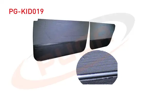 PUGA Pg Kid019 Kapı Dosemesi Takım Gri Siyah Kumas Renault 9 Broadway