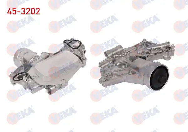 VEKA 45-3202 | Yağ Soğutucusu Komple Opel Astra J 1.6İ 2009-2016 / Insignia 1.6 T 2008 -
