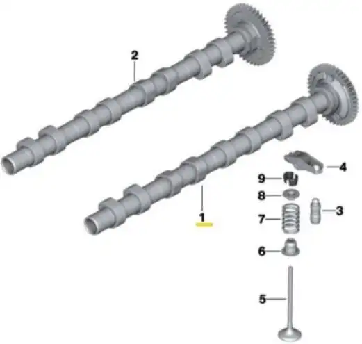 ESTAS 04040 | Eksantrik Mili Bmw F10 F20 F21 F40 F22 F23 E90 F30 G30 Emme N47 116d 320d