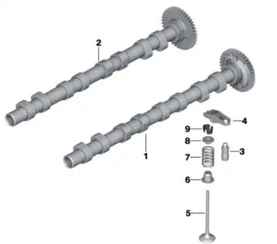ESTAS 04041 | Eksantrik Mili Bmw F10 F20 F21 F40 F22 F23 E90 F30 G30 N47 Egzoz 116d 320d