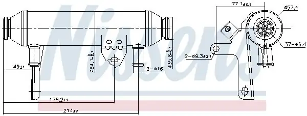 NISSENS 989292 | Egr Soğutucu Fiat Doblo Idea 1 9 JTD 01
