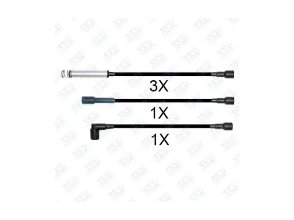 AKD 1034-1612537 | Buji Kablosu Vectra A 93 95 2 0 8v 1 Adet