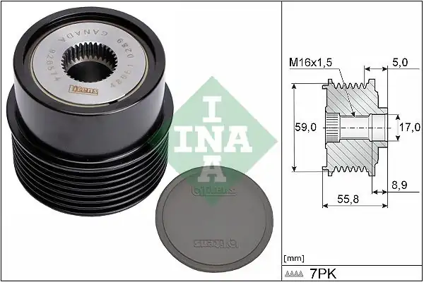 İna 535035410 Alternatör Kasnağı Ford Transit Fa 2000 2006