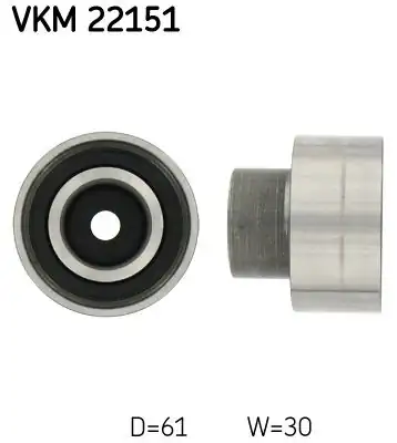 SKF VKM22151 | Eksantrik Gergi Rulmanı Fiat Fiorino 1 7 D 87