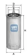 Ufi Filters 24 314 00 Khd Bf4m 2012 Bf4m 2013 Tcd 2015 Yakıt Filtresi