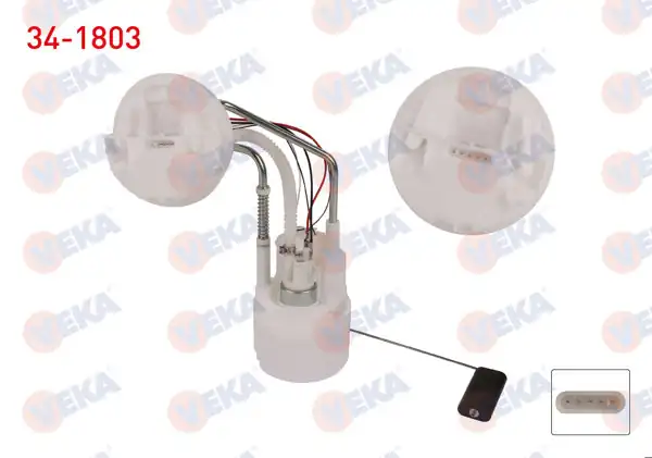 VEKA 34-1803 | Yakıt Depo Şamandırası 4 Bar Dogan Sahın SLX Ie 1.6 1993-2002