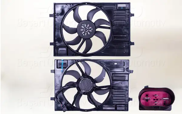 WISCO 1113027-00 | Fan Motoru Davli 450mm 7kanat 500w Audi A3 Q2 Seat Ateca Skoda Karoq VW Golf7 Passat 1 0 2 0 13