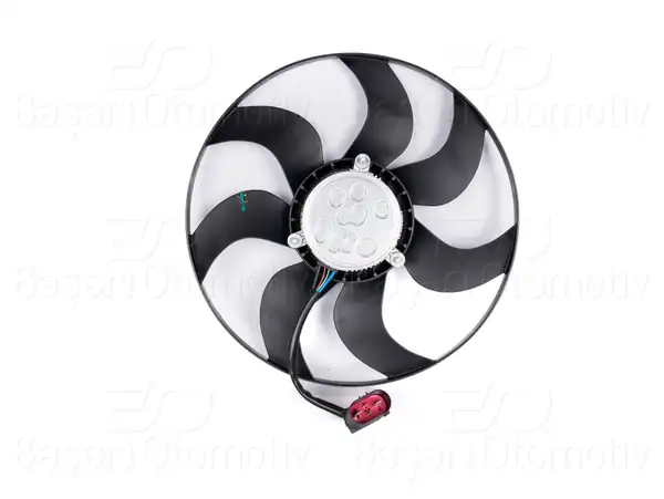 WISCO 1114239-00 | Fan Motoru Davlumbazsiz 387 mm 4 Fiş 8 Kanat VW Polo Skoda Fabia Rapid Seat Ibiza Audi A1 1 4 TSI 09 14