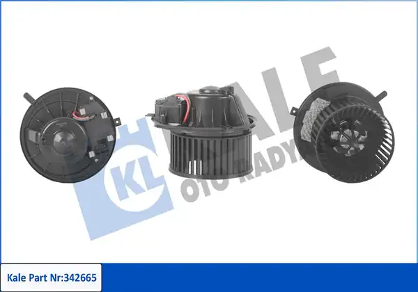 KALE 342665 | Kalorifer Motoru 07-Golf.V-Cdy-Pss-Jtt-Tou-Tgn-A3-Leon-Altea-Tld-Oct + Ac