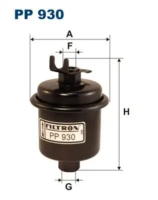 FILTRON PP930 | Yakıt Filtresi Honda Accord Civic Cr V Hr V Rover 400 95 00