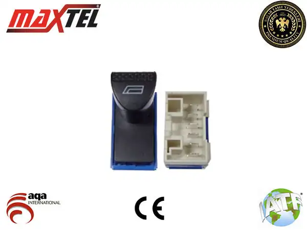MAXTEL 18205719 | Cam Anahtarı Palio Albea Tekli Ön Sağ An0740 25178