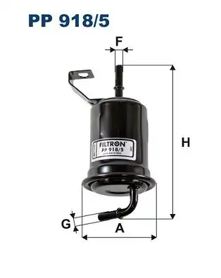 FILTRON PP918-5 | Yakıt Filtresi Land Cruiser Benzinli 02 10