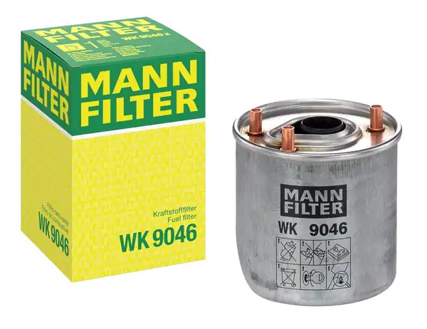 MANN WK9046 | Ford Focus 2011 2014 1 5 1 6 Dizel Mazot Filtresi C Max Fiesta Mondeo B Max Courier 11 18