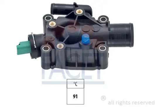FACET 7.8671 | Citroen C3 Peugeot 206 207 307 C2 1.4 1.6 Benzinli Termostat