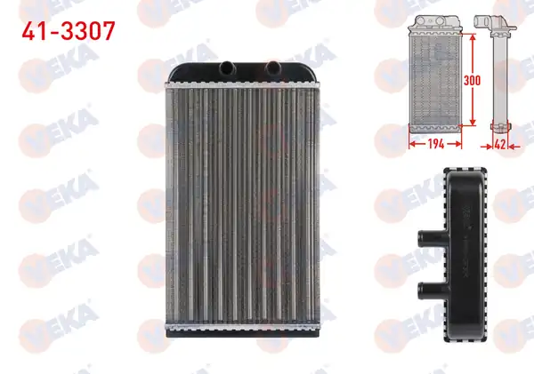 VEKA 41-3307 | Kalorifer Radyatörü Mekanik Fiat Ducato 244 2 5 D 1 4q 2002 2006