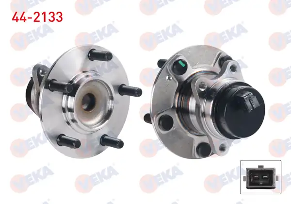 VEKA 44-2133 | Porya Sol Sağ Arka Rulmanlı ABS li 5 Bjn Hyundai Ix 20 1 4 CRDI 1 6 2010 Kia Soul 1 6 CRDI 2009 Venga 1 4 CRDI 1 6 CRDI 2010