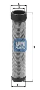UFI 27-422-00 | Hava Filtresi Caterpillar New Holland Volvo Cons