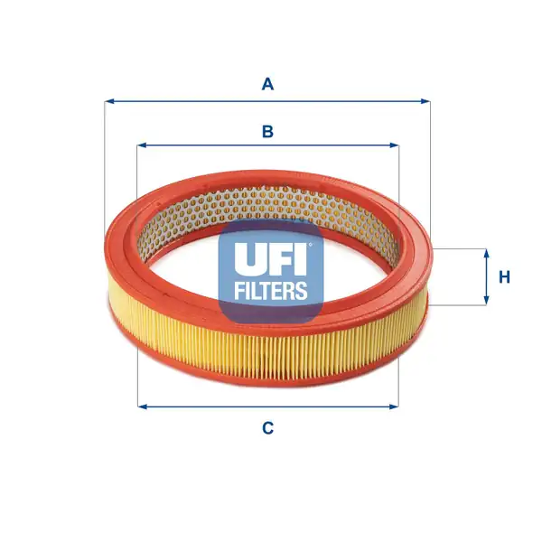 UFI 30-802-01 | Hava Filtresi Audi Citroen Volkswagen
