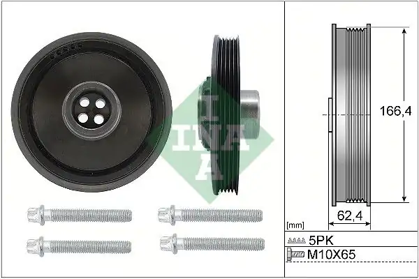 İna 544017120 Krank Kasnağı Mini R55 R61 N47 08 17