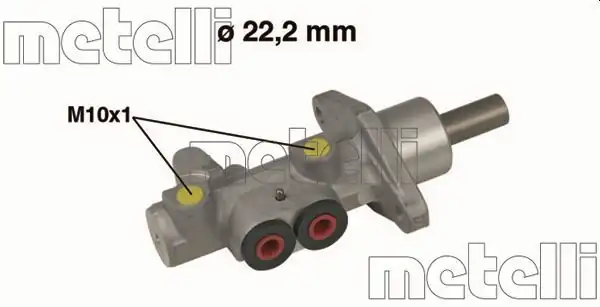 METELLİ 05-0492 | Fren Ana Merkez ABS VW Polo 1 4 16v 1 7 Sdı 99 01