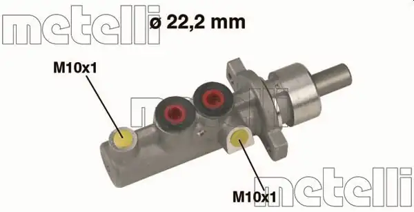 METELLİ 05-0348 | Merkez Fren Ana Mitsubishi Carisma 96 06 Volvo S40 V40 96