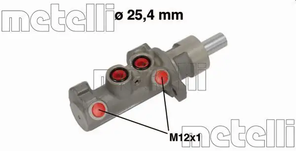METELLİ 05-0642 | Fren Ana Merkezi Ford Transit V184 01 ABS