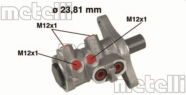 METELLİ 05-0313 | Ana Merkez ABS Esp 4 Çıkış ATE Sistem Ford Focus 1 4 1 6 2 0 98 04