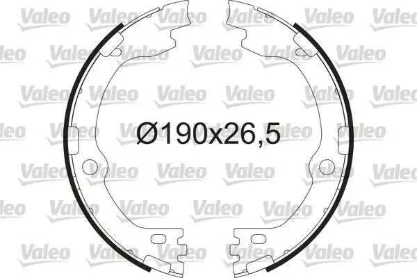 Valeo 564211 Pabuclu Fren Balatası Kia Sorento 2 2d 01 15