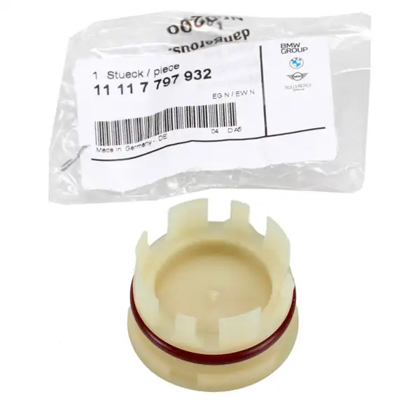 BMW 11117797932-F10-520D | Blok Plastik Tapası Orijinal N47n B47 B48