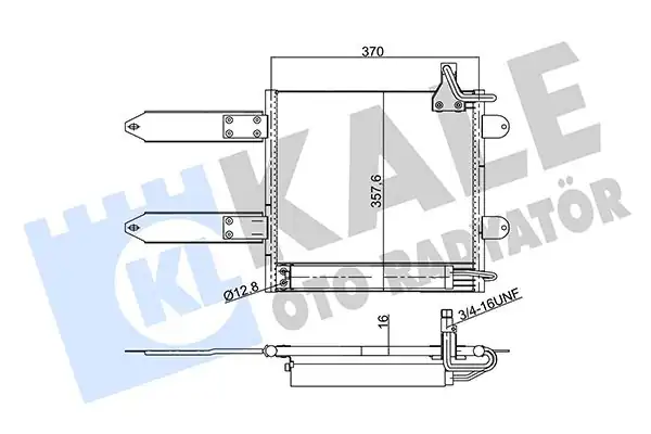 Kale Radyatör 342930 Klima Radyatörü VW Polo Lupo Variant Seat Arosa 97 01 1 0 1 7 Sdı