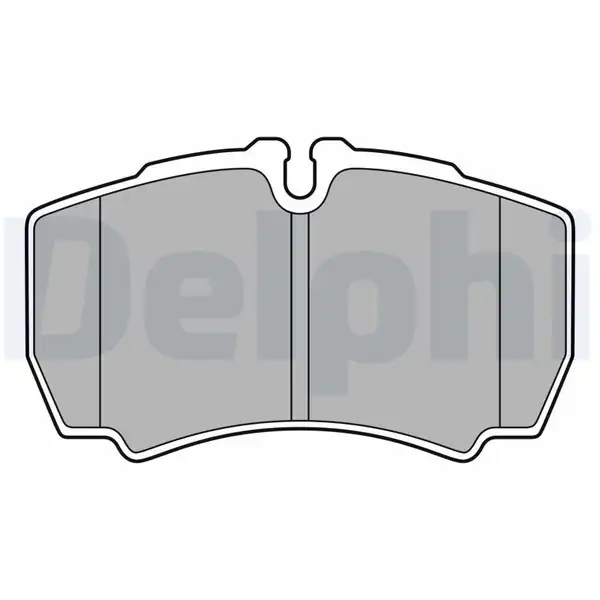 DELPHI LP3686 | Arka Disk Balata Takımı Transit V347 Jumbo 3 2 TDCI 200ps Iveco Daily III 29l 1 Adet