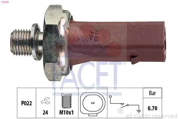 FACET 7-0132 | Yağ Müşürü VW Caddy III A6 Audi A1 A2 A3 Bora 1 9 TDI 2 0 TDI 96 05
