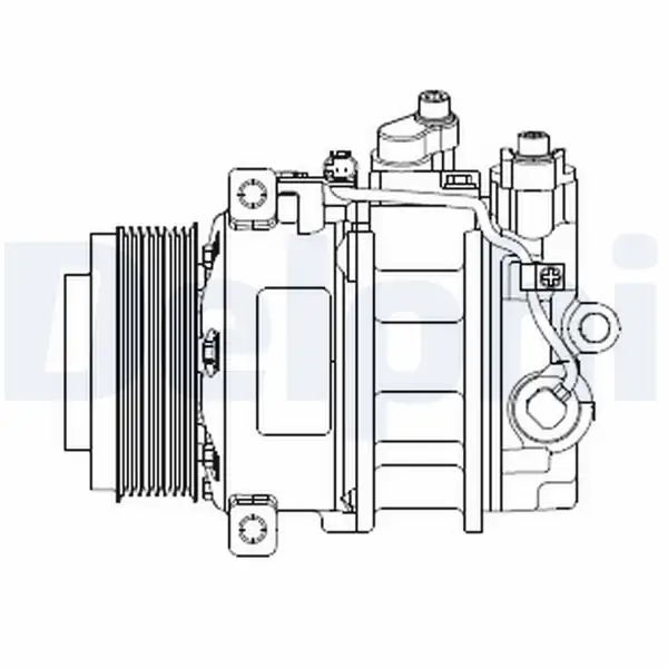 DELPHI CS20378 | Klima Kompresörü Mercedes W164 05 X164 06 W221 05 W251 06 W463 06 880092