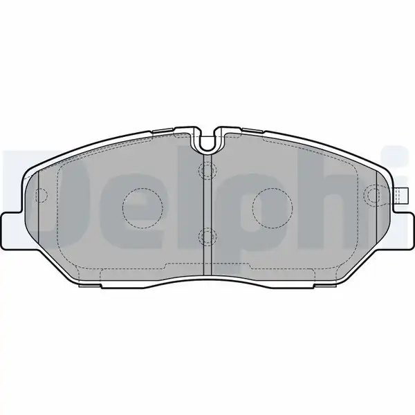 DELPHI LP3293 | Fren Balatası Ön Hyundai H350 Minibüs Panelvan 2 5 CRDI 855244