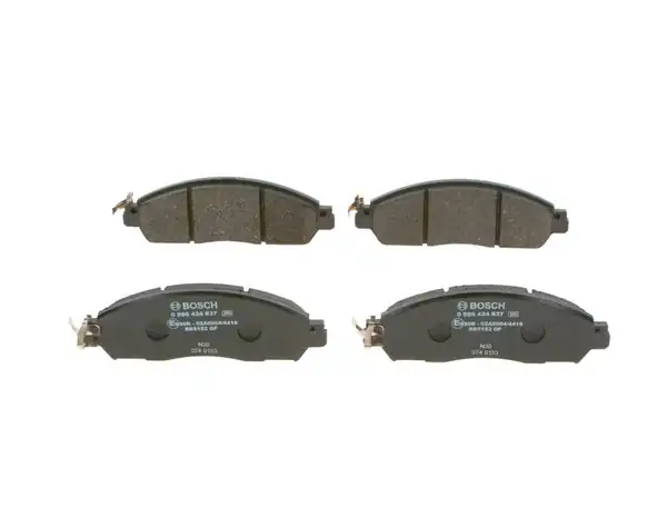 Bosch 0986424837 Fren Balatası Ön Nissan Navara D23 Kasa 2 3 4 4 2015