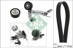 INA 529031930 | Devirdaim + Kutuk + Kayış + Rulman Mercedes OM651 X156 13/W176 14/18/W246 14/18/C117 14/19 Termostatlı
