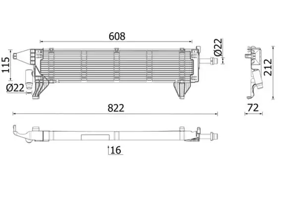 MAHLE CR2636000P | Motor Su Radyatörü Mercedes W213 17 24
