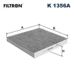 FILTRON K1356A | Polen Filtresi Grand Cherokee IV 3.0Dt Suv V6 Crd 10-/ 3.6I Suv V6 / 5.7I Suv V8
