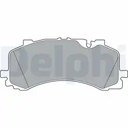 DELPHI LP3307 | Ön Fren Balatası Touareg A8 18-A6 A7 Q8 19-Q7 17 -