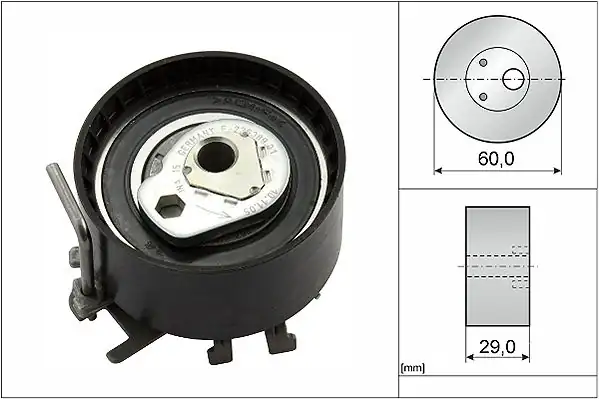 İna 531040410 Triger Gergi Rulmanı Renault Clio II III 1 2 16v Dacia Logan Sandero 1 2 Lpg