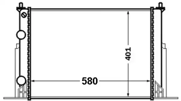 Behr Cr1450000s Su Radyatör Klimalı Mekanik Fiat Stilo 1 6 1 8 1 9 JTD 01 8mk376767 731