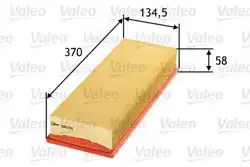 VALEO 585031 | Hava Filtresi VW Caddy 96-03 Polo CLS 00-02 Seat Ibiza 99-02