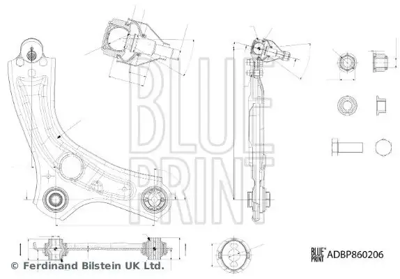 BLUEPRINT ADBP860206 | Salıncak Ön Sağ Nissan Juke F16 2019