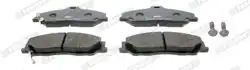 FERODO FDB1527 | Ön Fren Balatası Ranger 2.5 TD 4X4 04-2.5,2,5D 4X4 99-02 06-11 Mazda B2500 01-03 Bt 50
