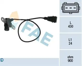 FAE 79032 | Volant Sensörü Megane İ Laguna İ 1 9 dCi 97