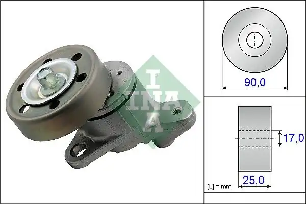 İna 534043710 V Kayış Gergi Rulmanı Kütüklü Toyota 2 0d4 D Avensis 03 08 Corolla 02 07 Rav4 01 05